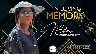 FUNERAL SERVICE OF MATHONSI THEMBENI COLLET - YouTube