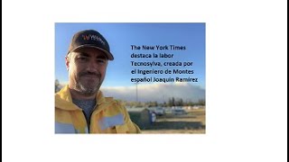 Technosylva del Ingeniero de Montes Joaquín Ramírez, reconocida por The New York Times
