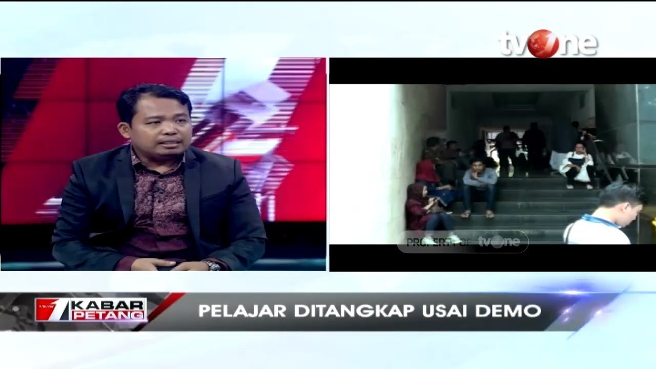 tv one live streaming free Dialog tvOne: Pelajar Ditangkap Usai Demo (bersama Ketua KPAI)