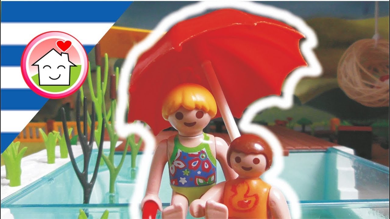 Playmobil ταινία Η πισίνα Οικογένεια Οικονόμου