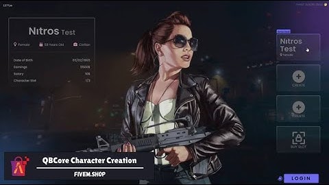 FiveM Character Creation Script #fivem #script #qbcore