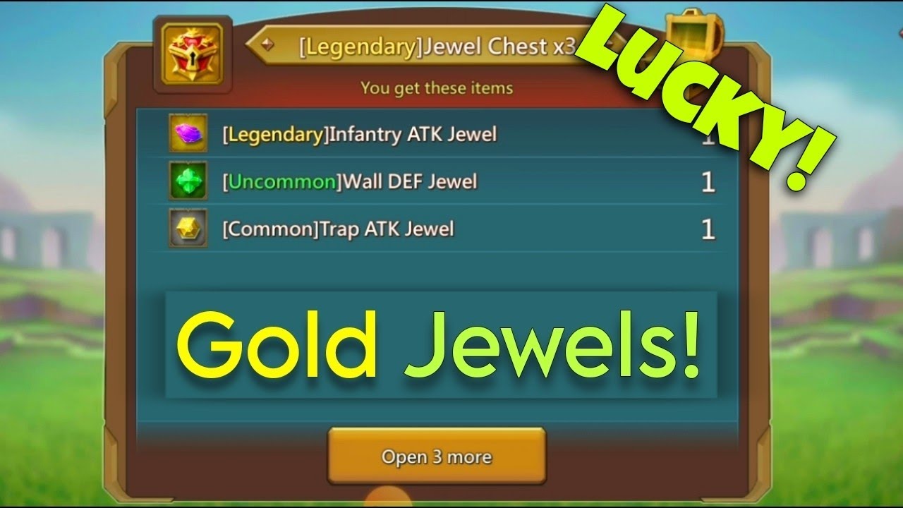 Gold Jewel Boxes opening in Lords Mobile! Best method to get gold jewels! 