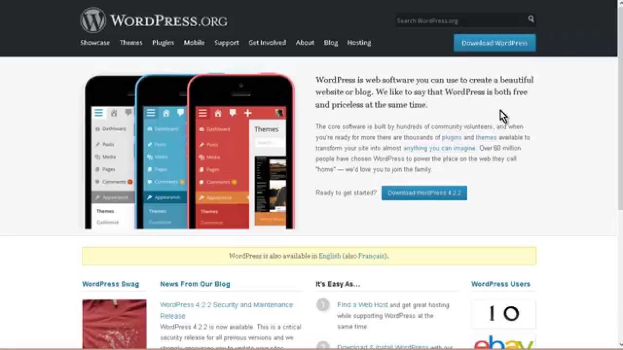 2 install wordpress - YouTube