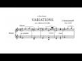 Rachmaninoff: Variations on a Theme of Corelli, Op. 42 - François-Joël Thiollier, 1969 - MHS 4662