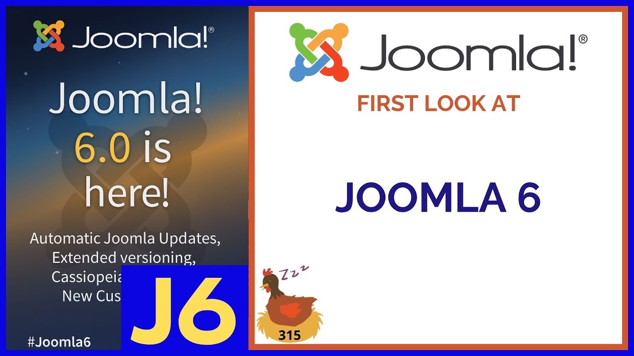 Joomla 6 Is Here — Live Feature Tour & First Look - 👀 WMW 315
