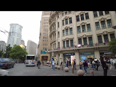 Beijing, China | West Nanjing Road | Walking Tour 4K