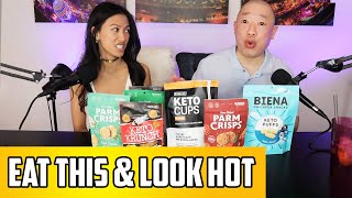 Keto Snacks Review | Parm Crisps, Biena Chickpea Snacks, Keto Krunch and More!