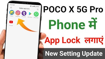 Poco X5 5G Me App Hide Kaise Kare|| How To Hide Apps in Pock x5 5G Pro | App Hide Setting in pock x5