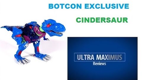 Cindersaur Botcon 2010 Exclusive