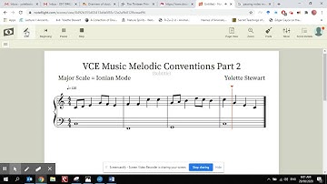 VCE Music Melodic Conventions with Yolette Stewart and Noteflight Part 2