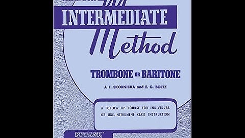 Page 28 - Rubank Intermediate Method for Trombone or Baritone