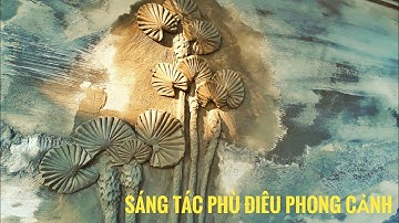 Cách đắp phù điêu xi măng phong cảnh quê hương | Kiến trúc xanh Bình An