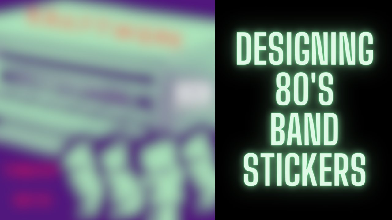 Kraftwerk sticker, creating stickers in Canva YouTube