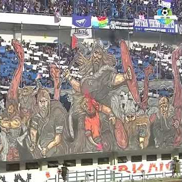 Koreografi Persib Bandung vs Persija Jakarta