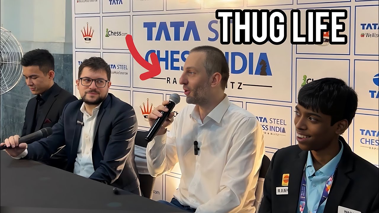 Tata Steel Chess India: Grischuk Wins Blitz Title, Abdusattorov