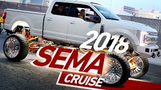 2018 SEMA Cruise: Hottest Cars & Trucks on Parade  [UP-CLOSE] by Auto Parts Warehouse 378 views 5 years ago 12 minutes, 7 seconds