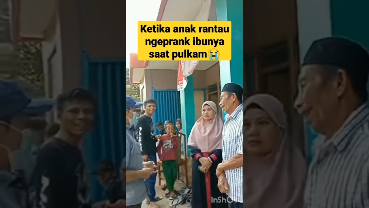 Anak rantau ngeprank ibunya saat pulang kampung😭 