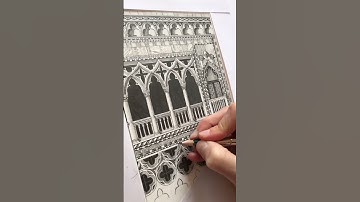 Architectural drawing by @mintysainsbury4039 #archisource #architecture #architect #pencildrawing