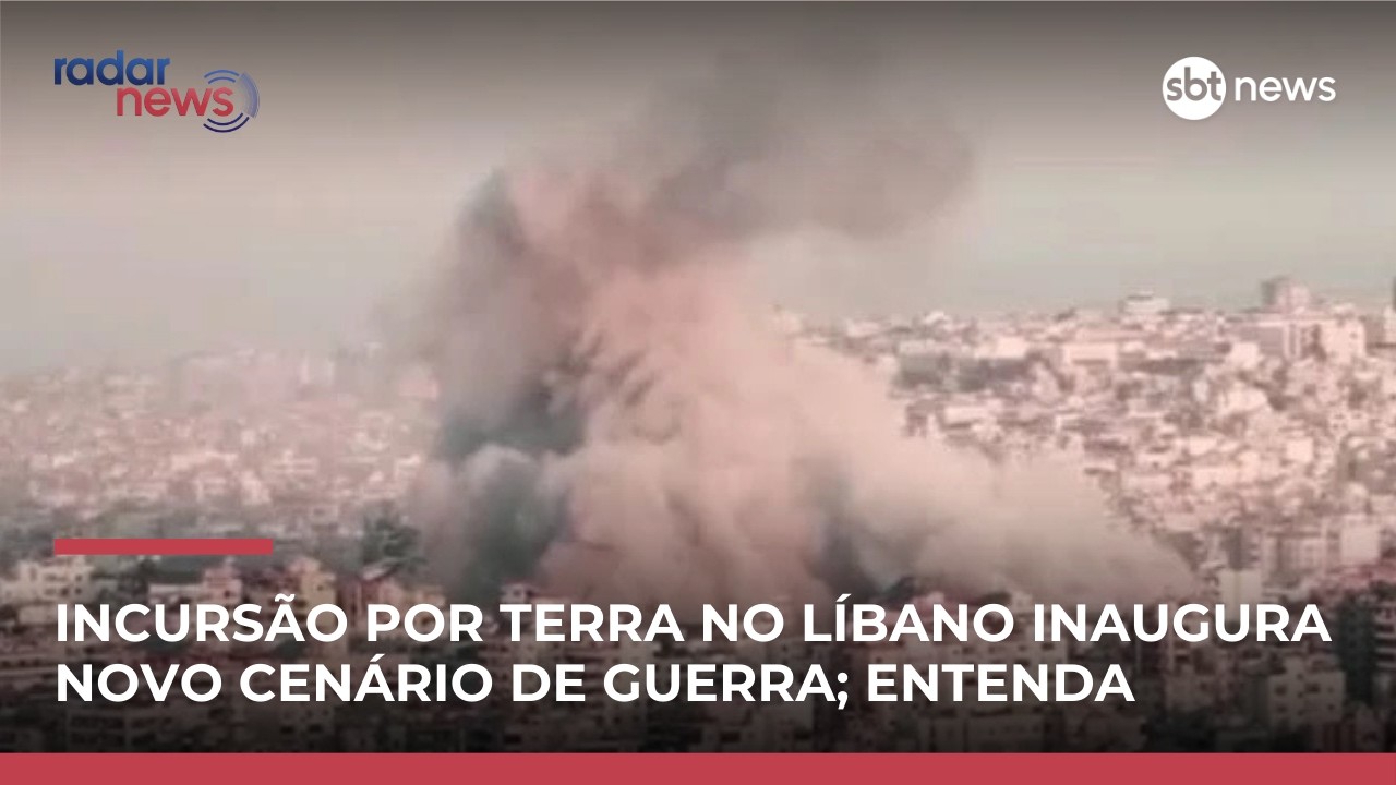 Oriente Médio: Israel avança por terra no Líbano e guerra ganha novo patamar | #RadarNews
