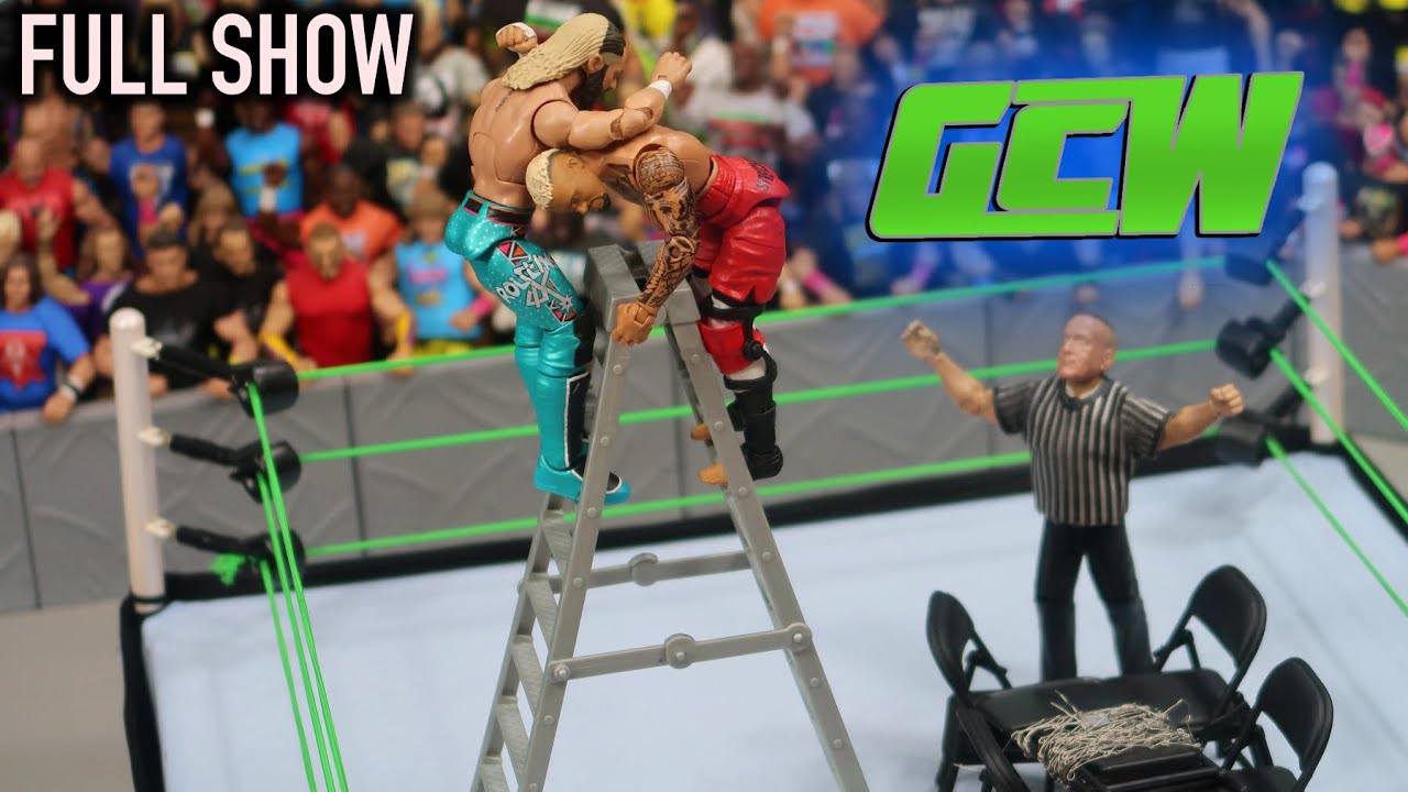 GCW Supershow! Seth Rollins vs Solo Sikoa (WWE Figure PPV) 