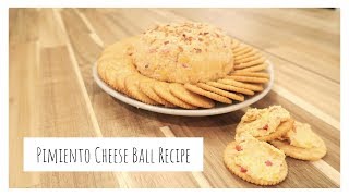 Pimiento Cheese Ball Recipe | Easy Appetizer Recipe