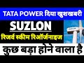 suzlon energy latest news,suzlon energy latest news today,Suzlon news,tata Power share latest news