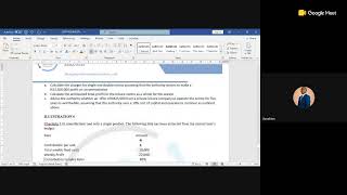 |PM| CVP CONCLUSION