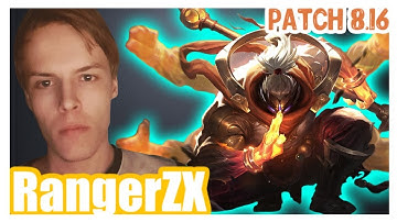 UNRANKED to CHALLENGER 91% WR | RangerZX | Best JAX vs CHO`GATH | JAX Top | | Patch 8.16