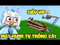 MEOWPEO PHÁT HIỆN CỖ MÁY VỪA FARM LÚA VỪA TỰ TRỒNG LÚA SIÊU SIÊU XỊN TRONG MINI WORLD #MWmachdien