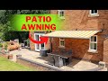 Patio awning in staffordshire  the blinds and shutter company