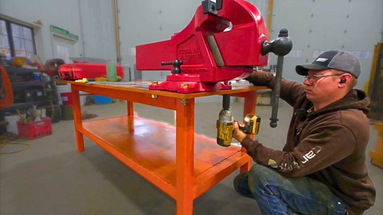 Building a 2,000lb WorkBench from Scratch.
