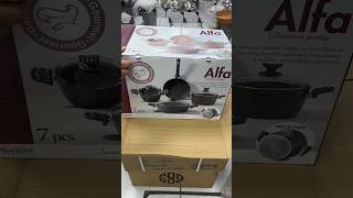 Alfa Premium Quality 7 and 9 Piece Cookware Sets. #cookwareset #gawadarimportuae #shorts #trending