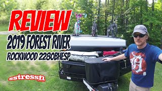 REVIEW 2019 Forest River Rockwood 2280BHESP Pop Up Camper