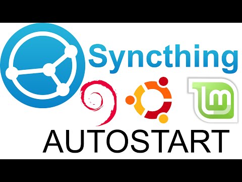 How to set up Syncthing to start automatically on Ubuntu (autostart)