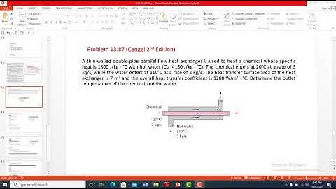 Heat Exchanger (Problem 03) | Heat Transfer | HMT | Lecture 10