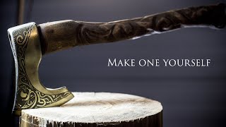 Making Viking Axe from the Cheapest Bought Axe