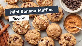 Mini Banana Muffins Recipe