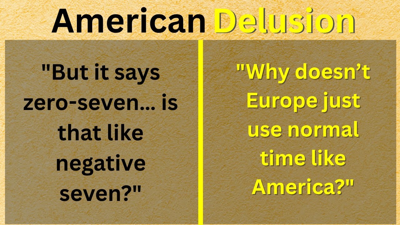 Proof Americans Can't Handle Being Irrelevant