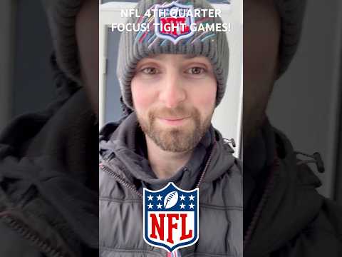 NFL WEEK 13 4TH QUARTER FOCUS! TIGHT GAMES!!!! #nfl #football #sports