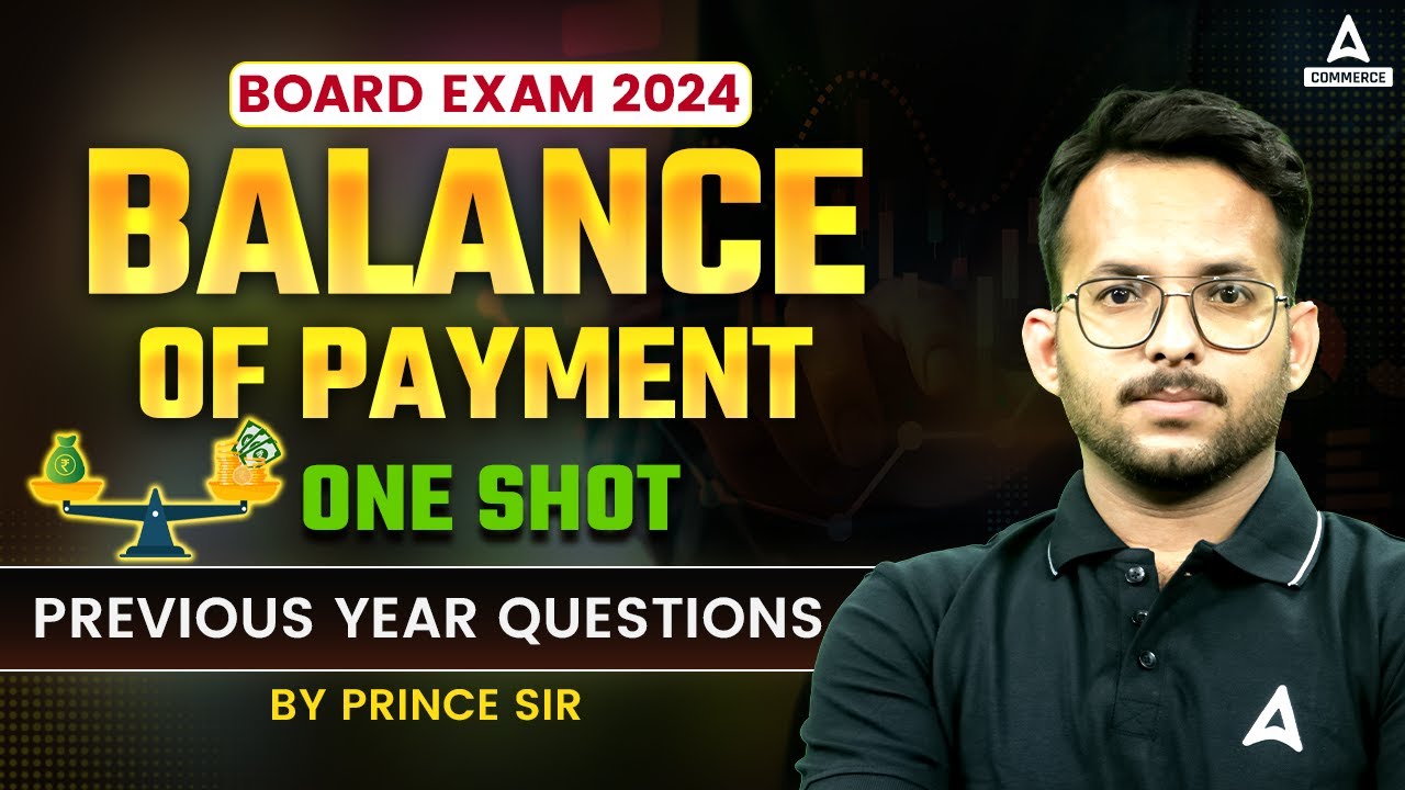 CBSE Class 12 Economics | Balance Of Payment - Previous Year Question ...