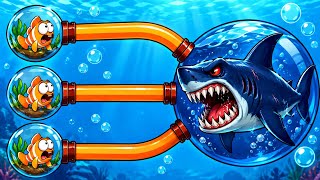 Save The Fish Challenge 😁! Pull The Pin ! Best Mobile Puzzle Game 2026  screenshot 4