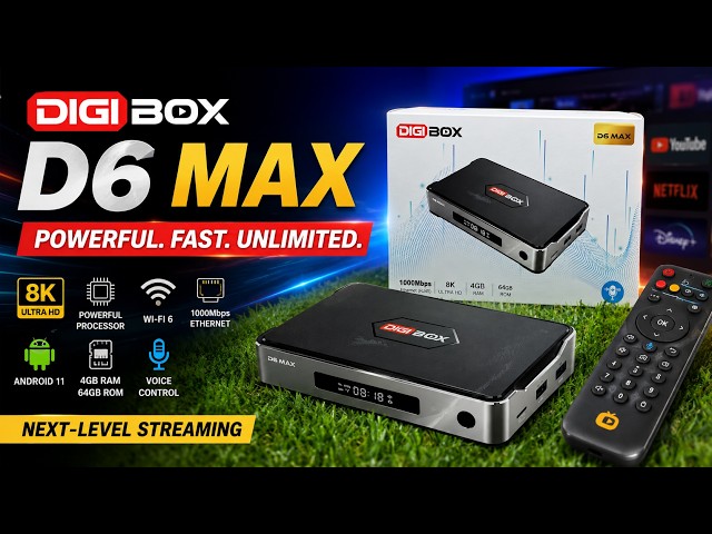 DIGIBOX D6 MAX Review – Great Android TV Box, But There's a Catch