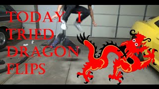 Today I Tried Dragon Flips 360 Dolphin Flip