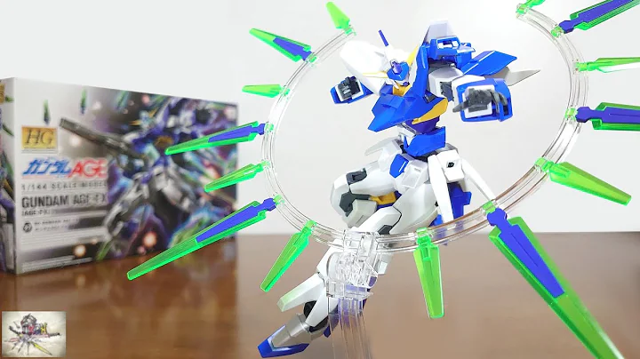 (Display the C-Funnels! They move well, allowing for flashy poses!) HG 1/144 Gundam AGE-FX Review