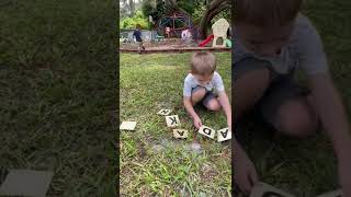 Building Literacy through Play: Letter Race