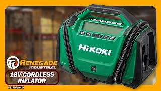 HiKOKI 18V Cordless Inflator - UP18DA(W4Z)