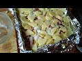 Рецепт ВКУСНЕЙШЕЙ картошки с салом на ГРИЛЕ