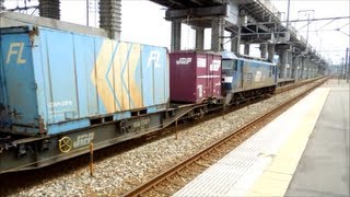 JR貨物 EF210-168号機[吹] 貨物列車5070レ【おしい!編成】