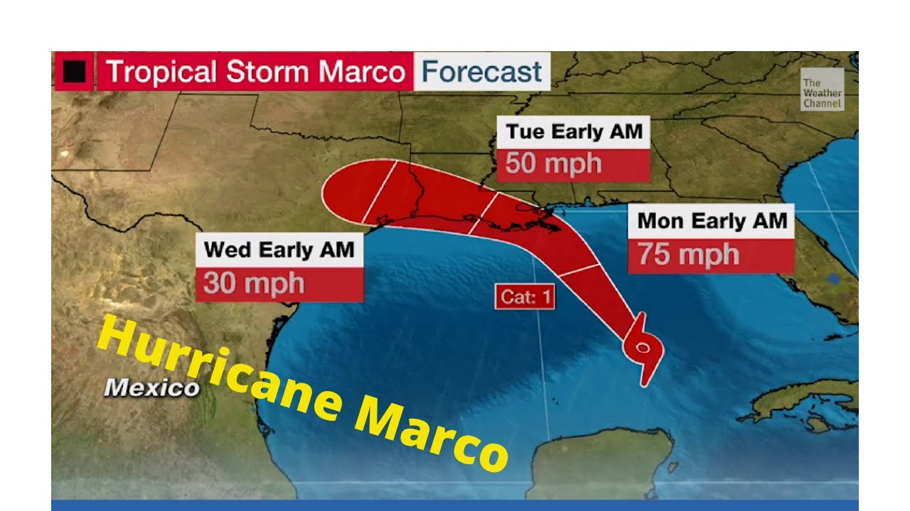 Boat preparation for hurricane Marco