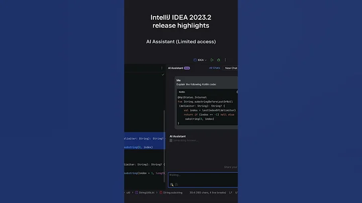 IntelliJ IDEA 2023.2 release highlights - AI Assistant - DayDayNews